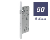 Mortise lock Backset 50 mm