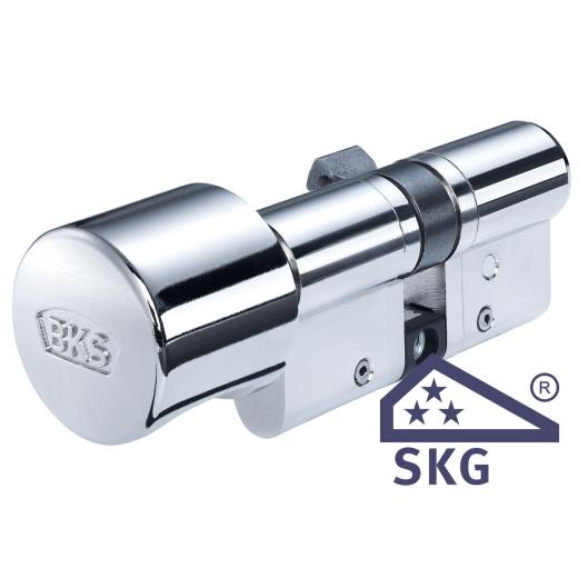 BKS janus 8000 - Knob cylinder - chrome-nickel steel version - SKG 3