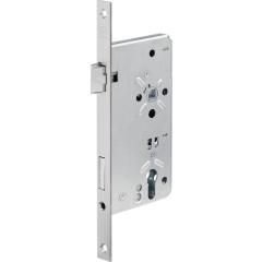 BKS - Front Door Mortise Lock B-0024, 22/55 mm, PZW Version, Squared Forend, DIN Right